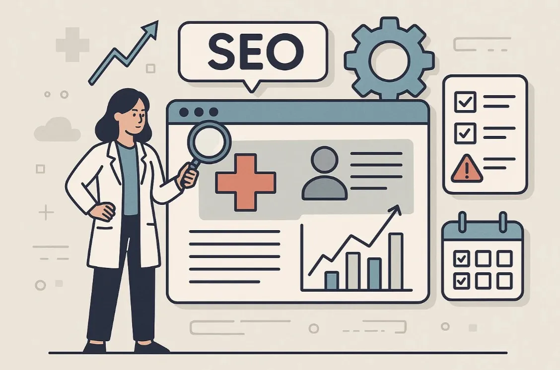 Продвижение медицинского сайта: SEO-протоколы и ошибки 2025 года